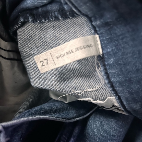 PacSun Denim Distressed Skinny Jeans High Rise w/Frayed Ankle Great Condition - Picture 6 of 6